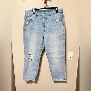 Gap Cheeky straight high rise denim